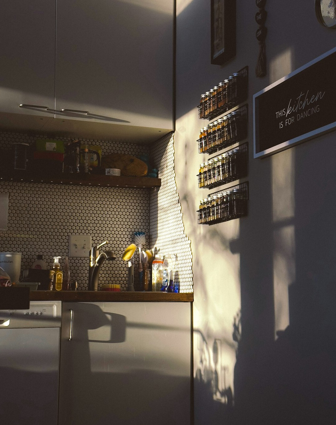 cinema inspired kitchen