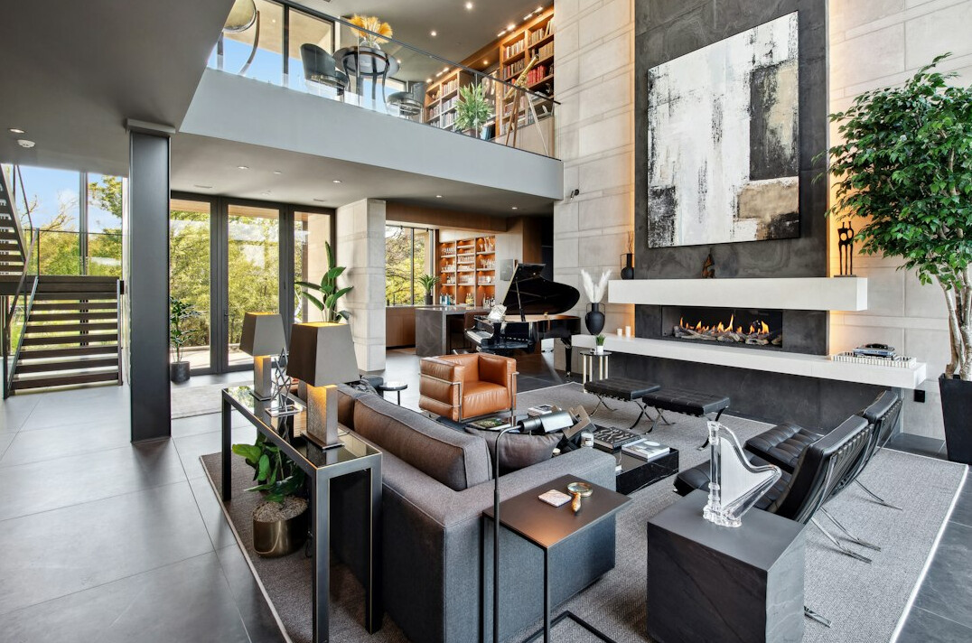 luxury celebrity home interior